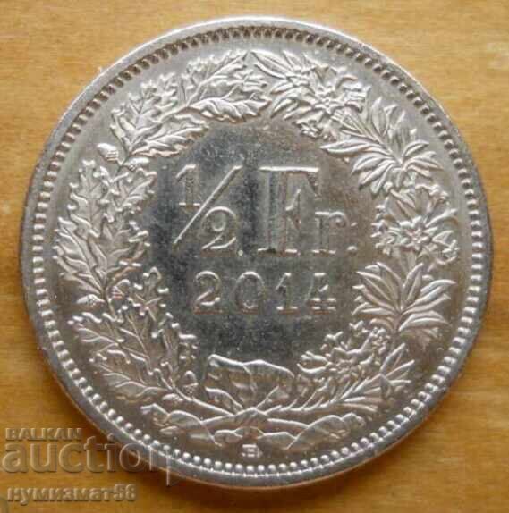 1/2 franc 2014 - Elveția