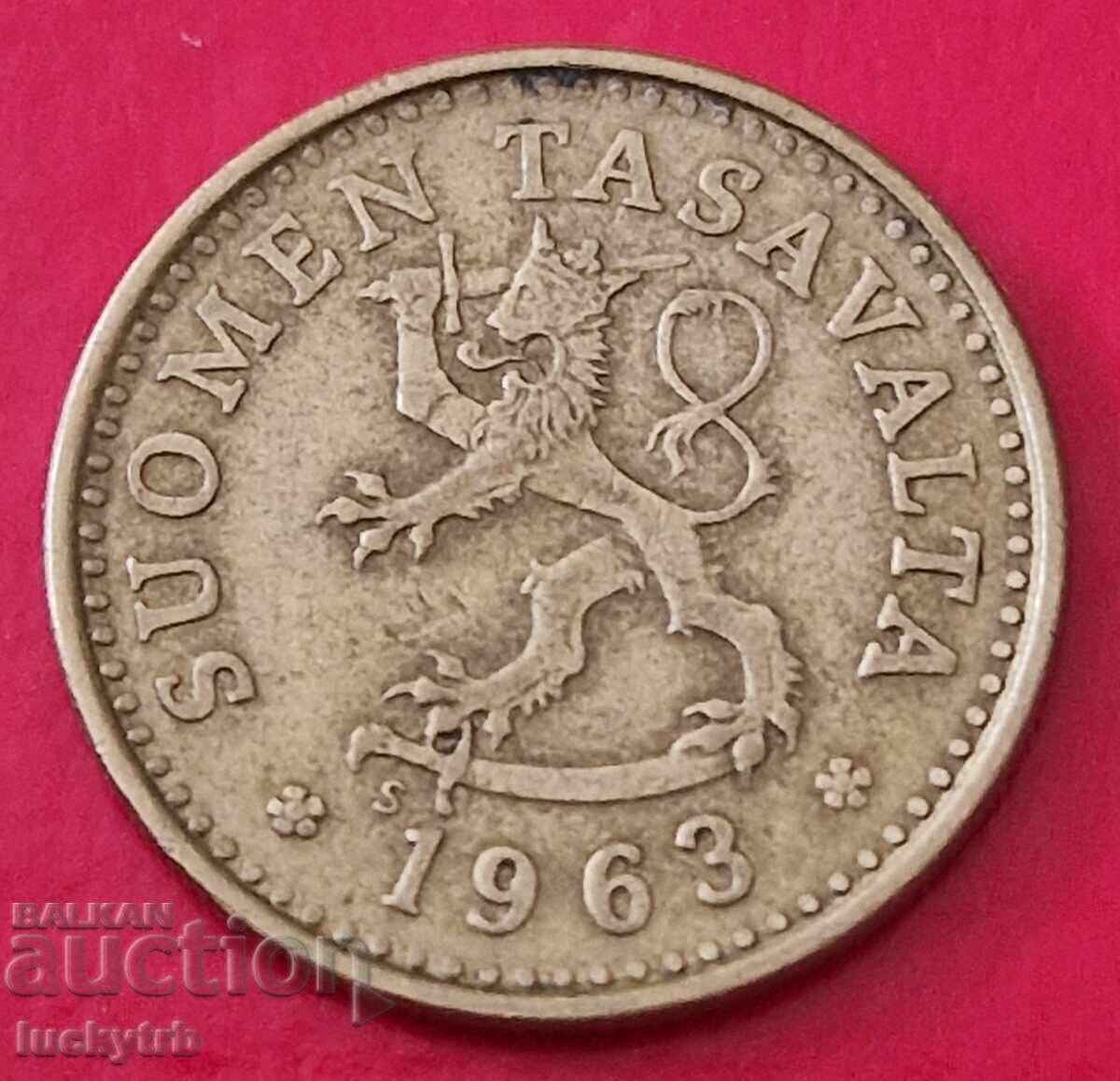 10 πένες 1963 - Φινλανδία με τιμή € 0.20 | 0.39 BGN