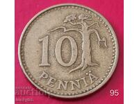 10 πένες 1963 - Φινλανδία
