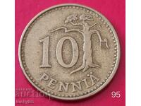 10 пенита 1963 - Финландия