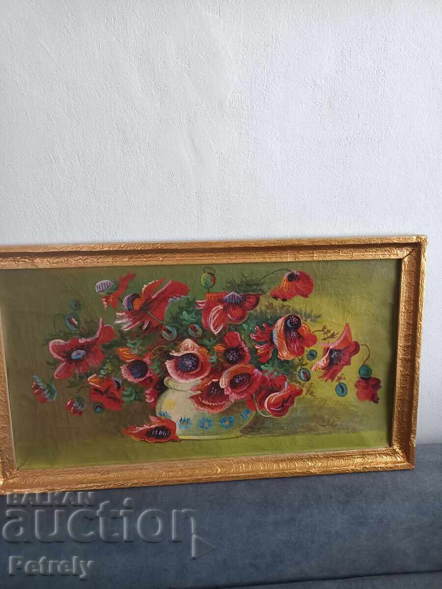 Livrarea Pictură veche în ulei Livrarea Pictură veche în ulei