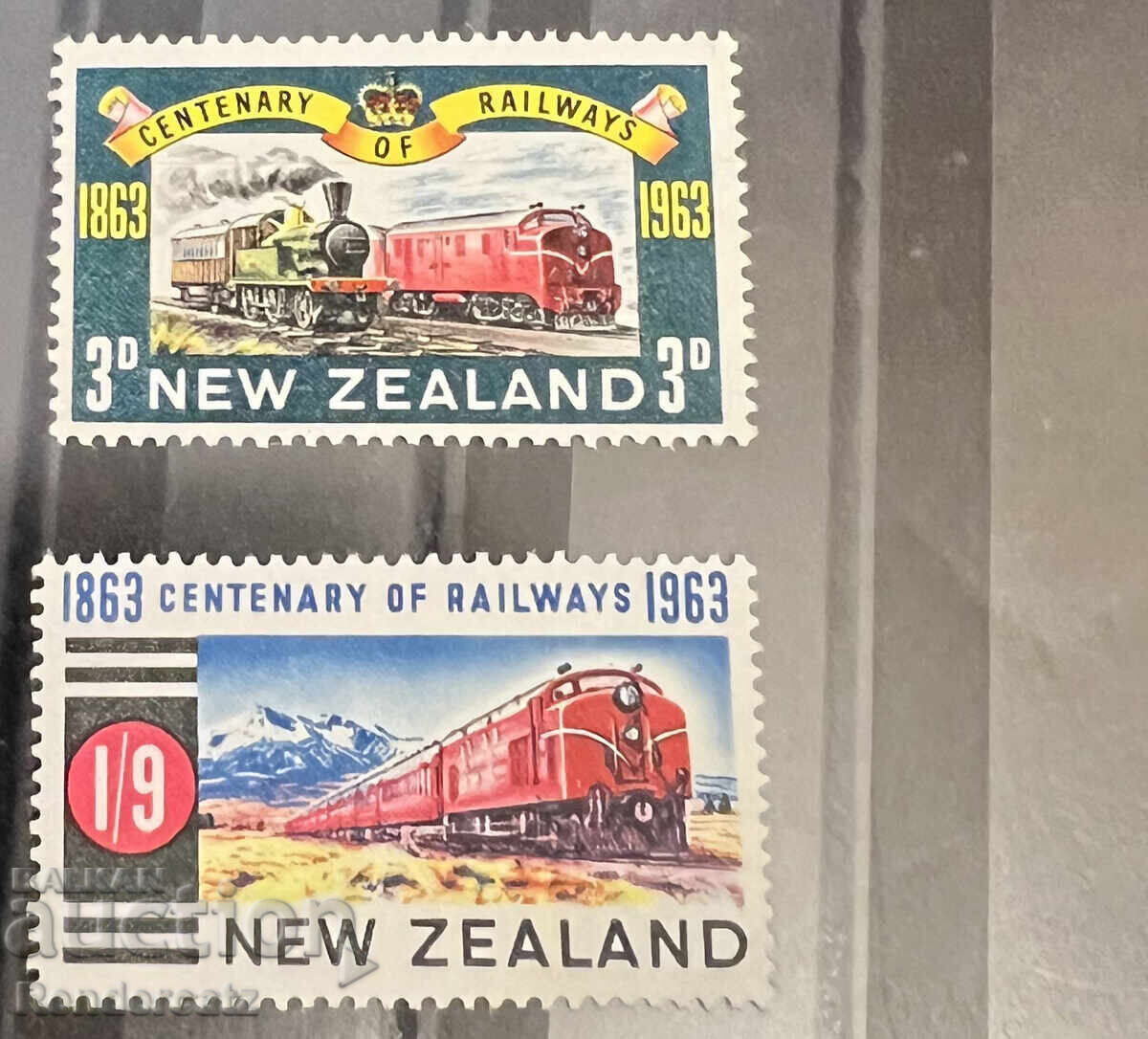 1963. Νέα Ζηλανδία. Τρένα