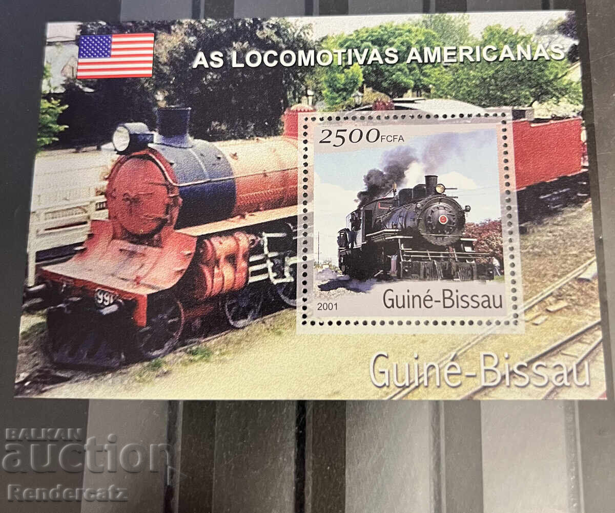 2001. Guinea Bissau. Trains
