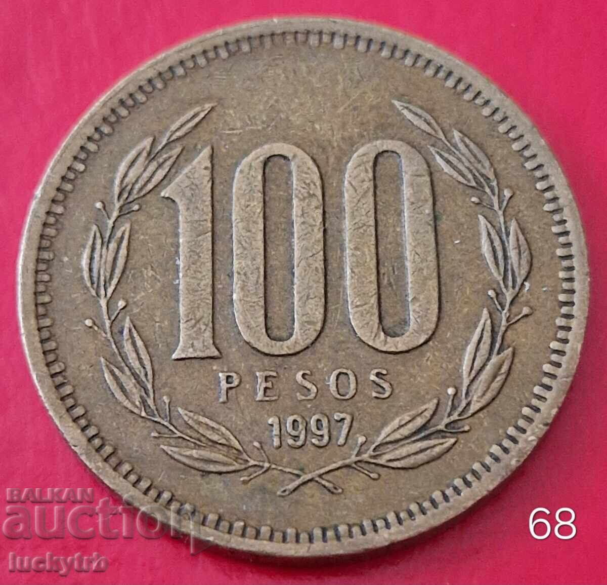 100 pesos 1997 - Chile