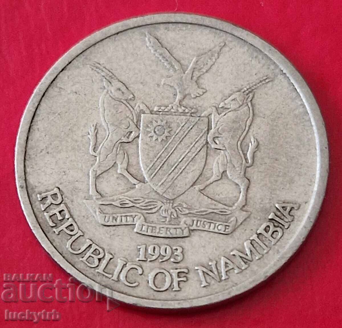 10 cents 1993 - Namibia with price € 0.70 | 1.37 BGN