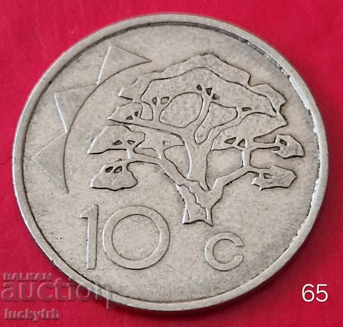 10 cents 1993 - Namibia