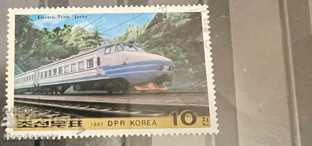 1987. Βόρεια Κορέα. Τρένο
