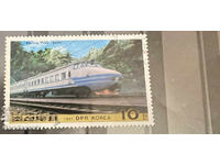 1987. Βόρεια Κορέα. Τρένο