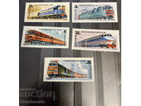 1982. ΕΣΣΔ. Τρένα