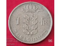 1 франк 1958 - Белгия - Легенда на френски език