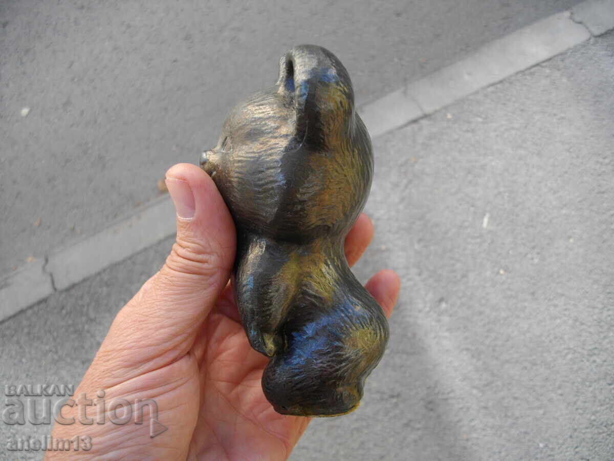 Auction  Metal Figure Figurine Olympic Bear Misha Moscow 80 USSR