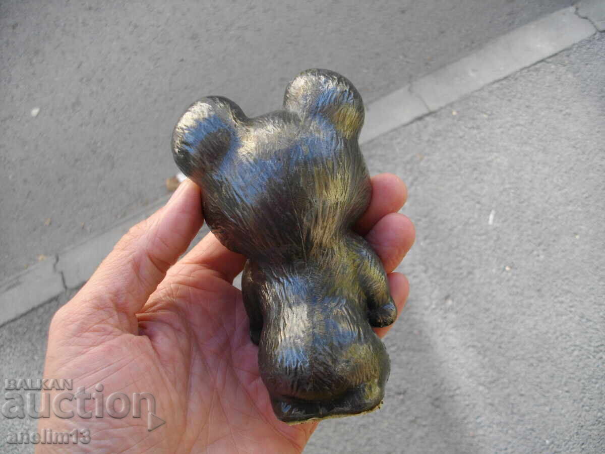 Delivery of Metal Figure Figurine Olympic Bear Misha Moscow 80 USSR