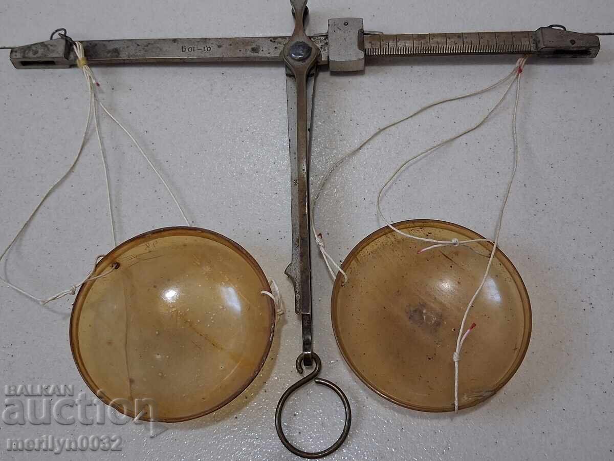 Veche balanță farmaceutică, cântar până la 10 grame - 5 Veche balanță farmaceutică, cântar până la 10 grame - 5