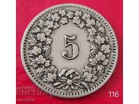 5 рапена 1894 - Швейцария