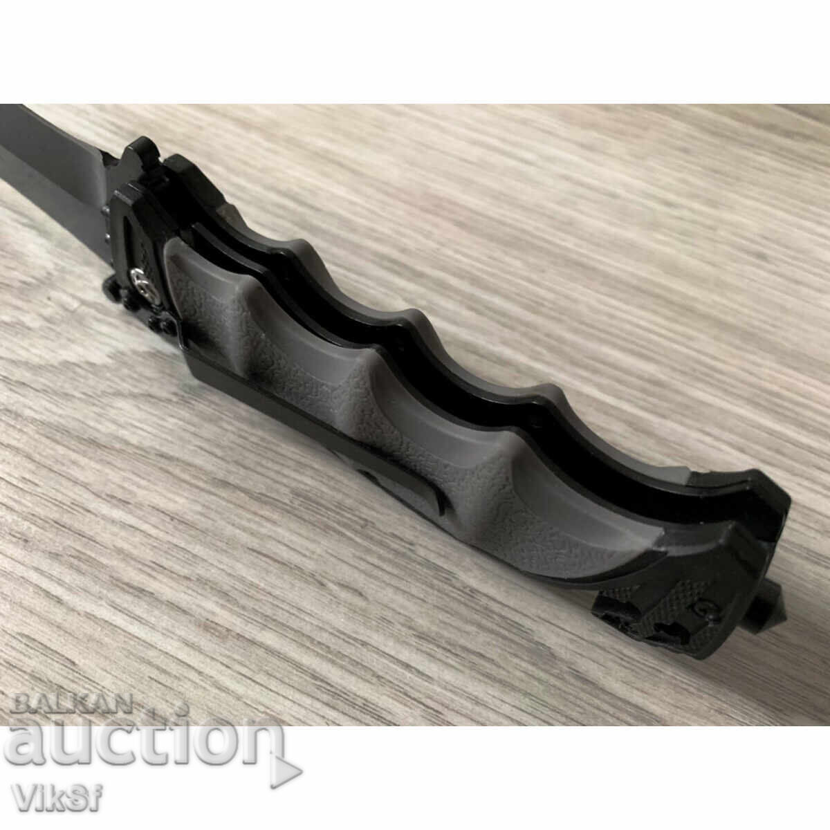 Sgŭvaem μαχαίρι Browning Rescue 120x220 - γκρι πολυμερές - 6