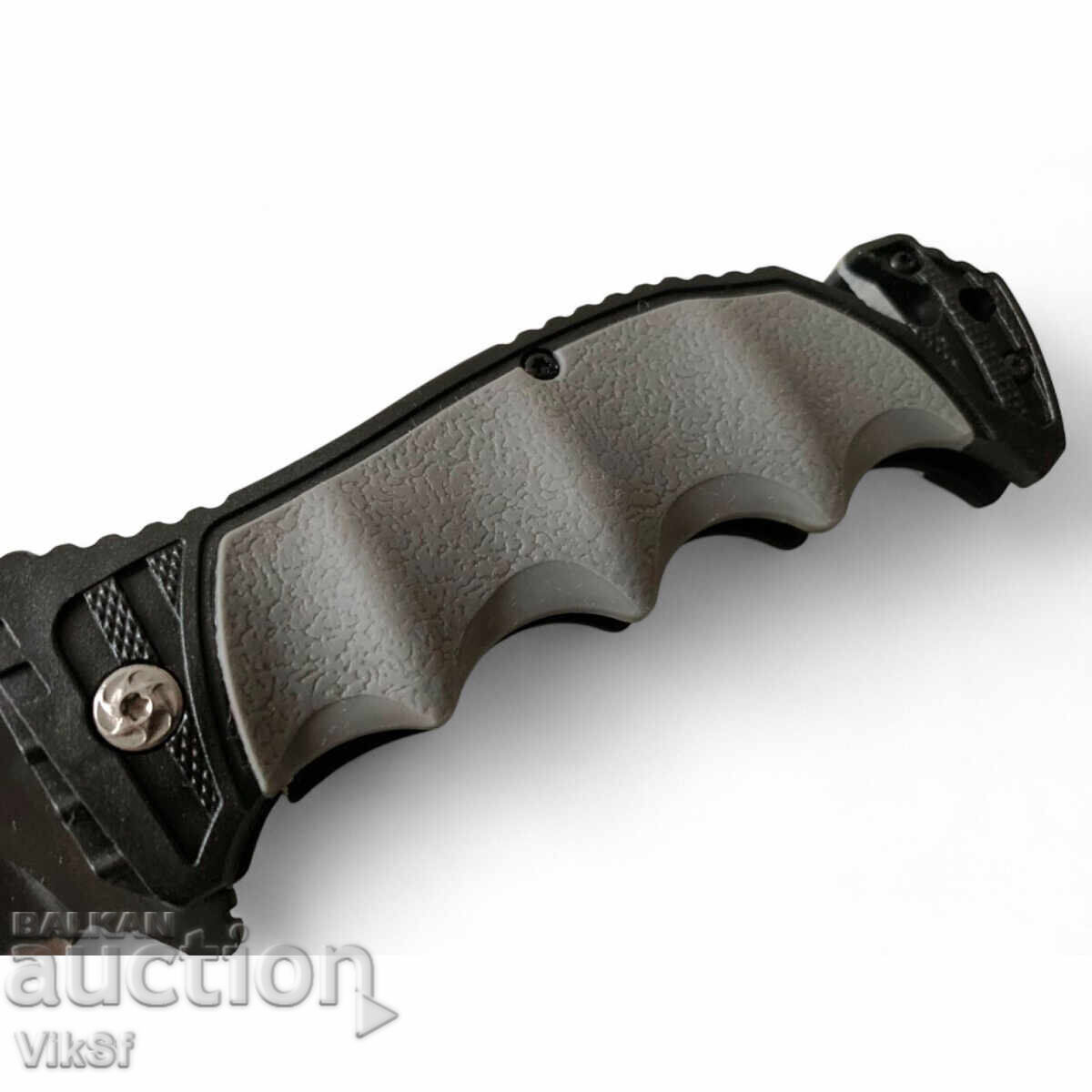 Sgŭvaem μαχαίρι Browning Rescue 120x220 - γκρι πολυμερές - 7