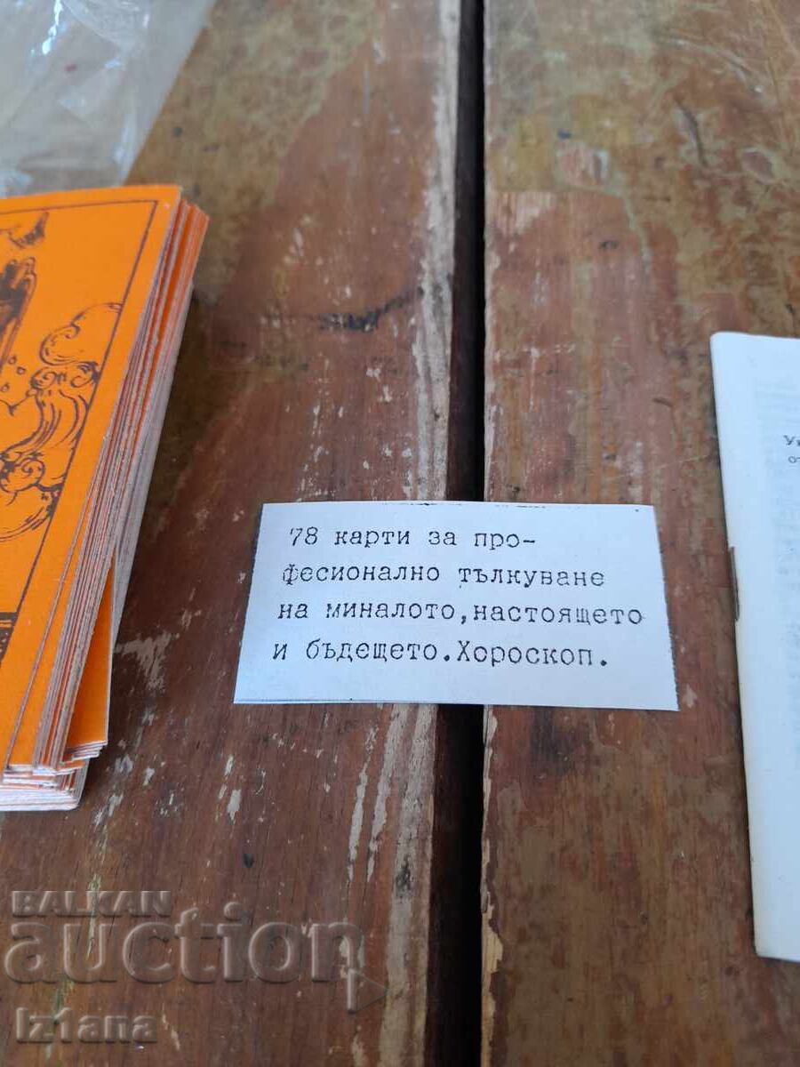 Delivery of Old Tarot Cards