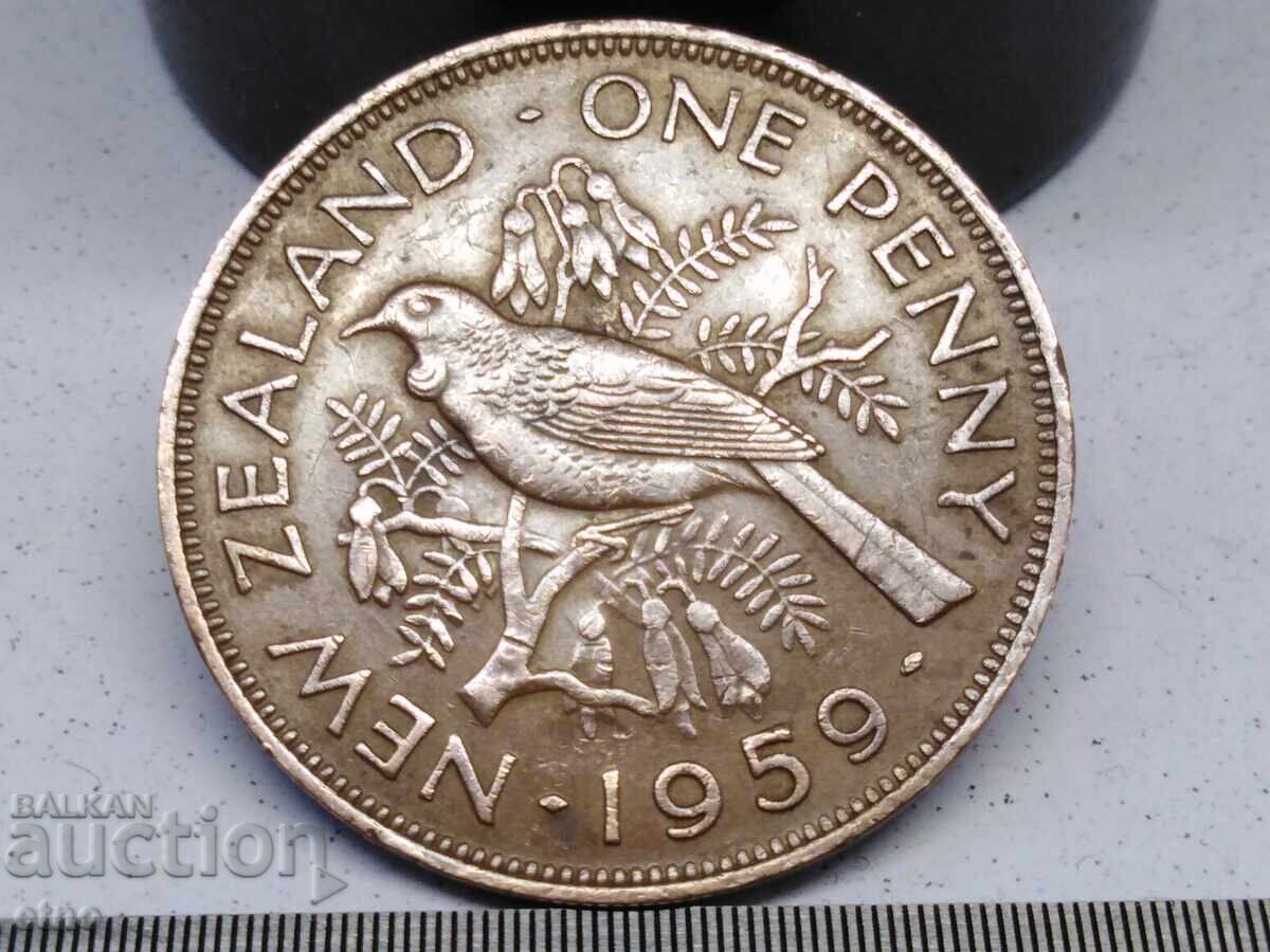 1 ΠΕΝΝΙ, ΝΕΑ ΖΗΛΑΝΔΙΑ 1959, νόμισμα, νομίσματα 1 ΠΕΝΝΙ, ΝΕΑ ΖΗΛΑΝΔΙΑ 1959, νόμισμα, νομίσματα