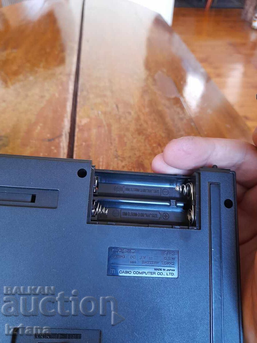 Interfață casetă Casio FA-3 - 7