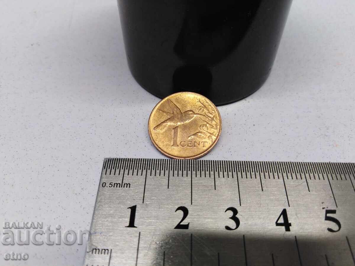 Licitație 1 CENT 1979 TRINIDAD ȘI TOBAGO monedă, monede