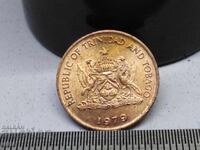 1 CENT 1979 TRINIDAD ȘI TOBAGO monedă, monede