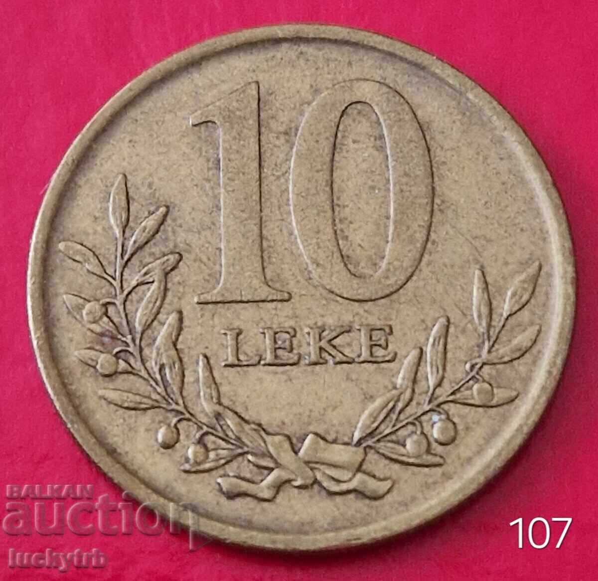 10 leka 2013 - Αλβανία 10 leka 2013 - Αλβανία