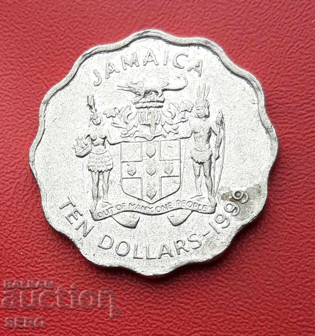 Insula Jamaica-10 dolari 1999 Insula Jamaica-10 dolari 1999