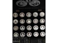 Silver "Chinese Panda" Set, 1 Oz, 1989-2008