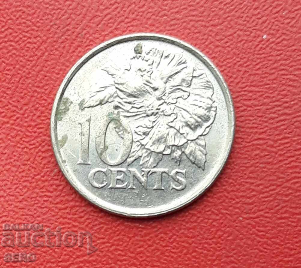 Trinidad and Tobago - 10 Cents 2005