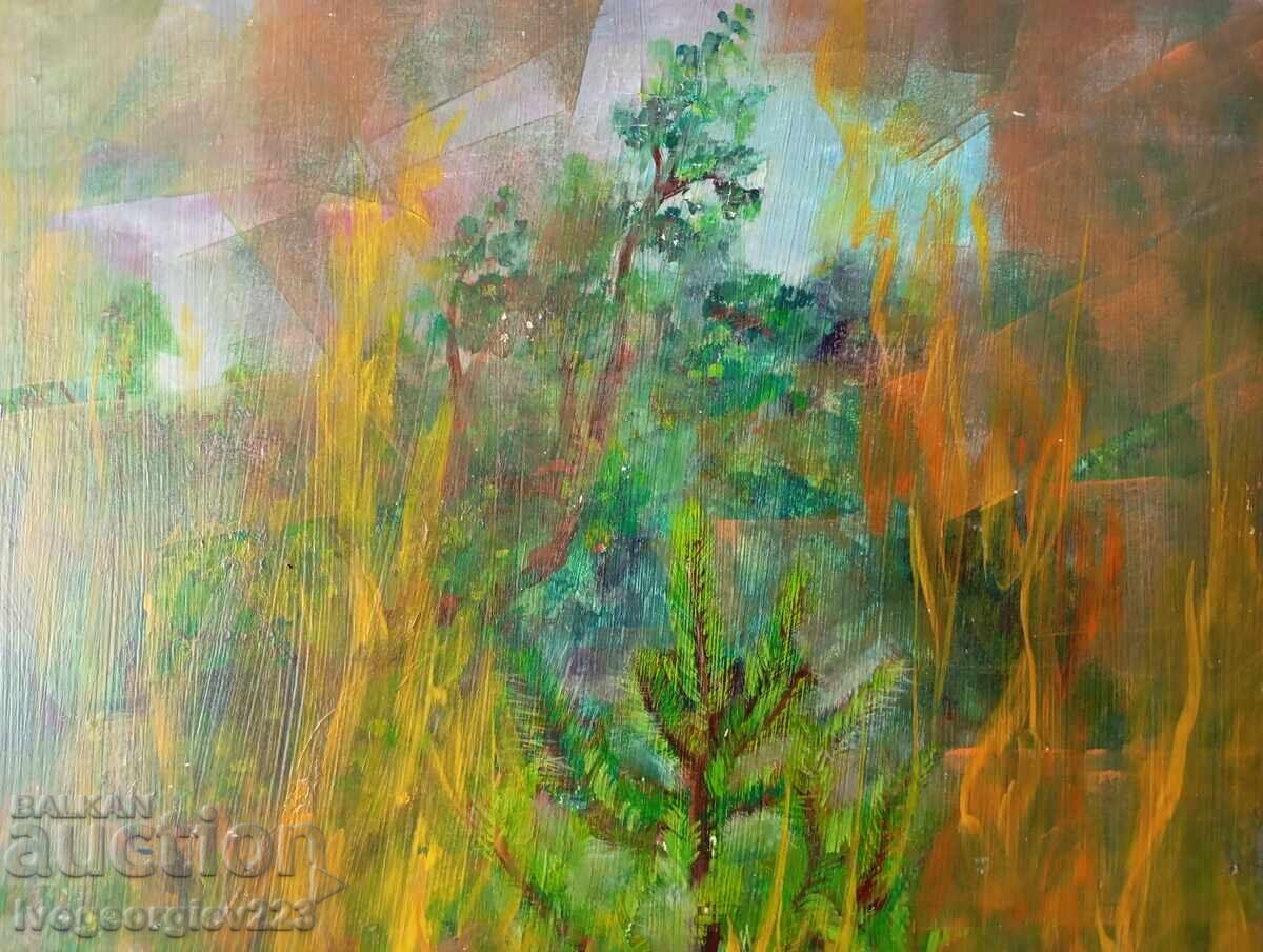 Tablou pictat pe ambele părți cu preț 35.00 BGN | € 17.90 Tablou pictat pe ambele părți cu preț 35.00 BGN | € 17.90