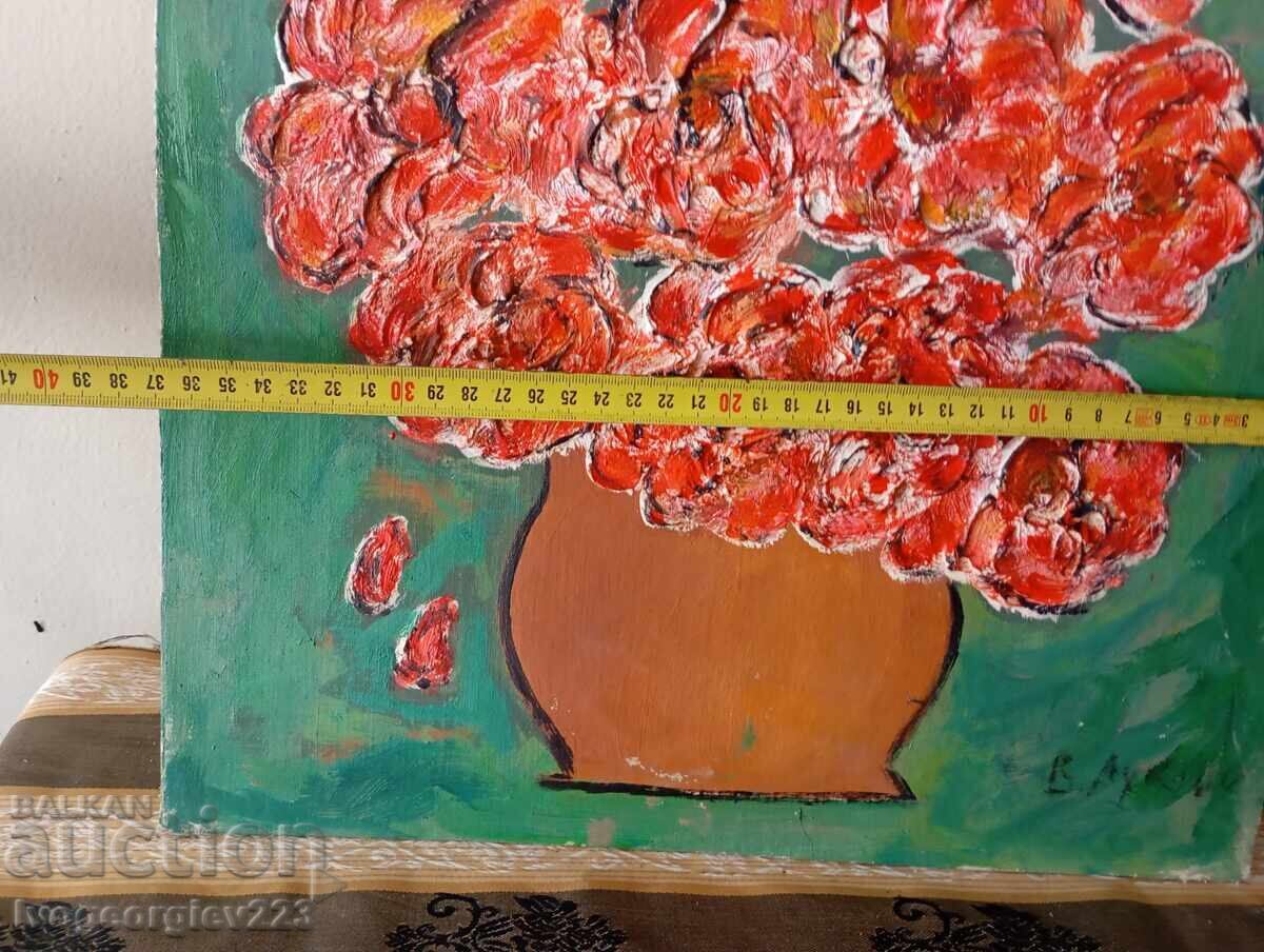 Δημοπρασία εικόνα-λουλούδια