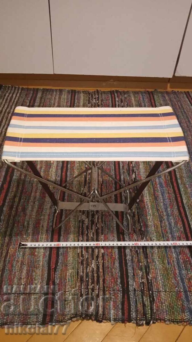 The perfect folding fishing chair from the socialist era! with price 22.00 BGN | € 11.25 The perfect folding fishing chair from the socialist era! with price 22.00 BGN | € 11.25