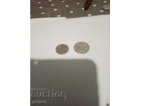 PRINCIPALITY OF BULGARIA - 1 and 2 BGN - 1891 - SILVER