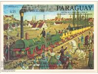 1986. Paraguay. Airmail - 150 g. on German Railways