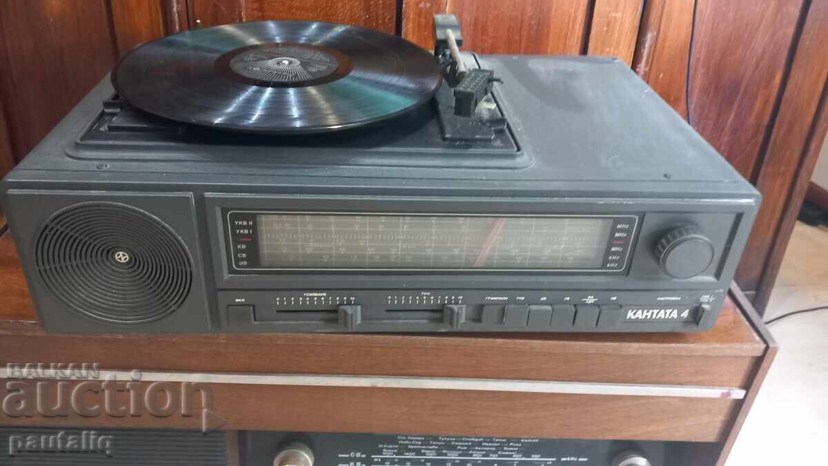 Ραδιογραμμόφωνο Καντάτα 4 Ραδιογραμμόφωνο Καντάτα 4