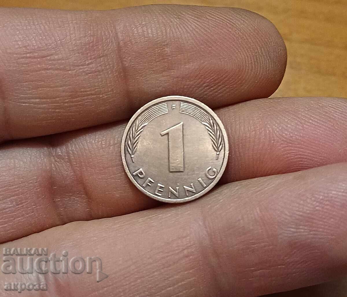 1 Pfennig RFG 1970/ F necirculat