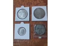 Lot of Coins Scandinavian Countries Silver