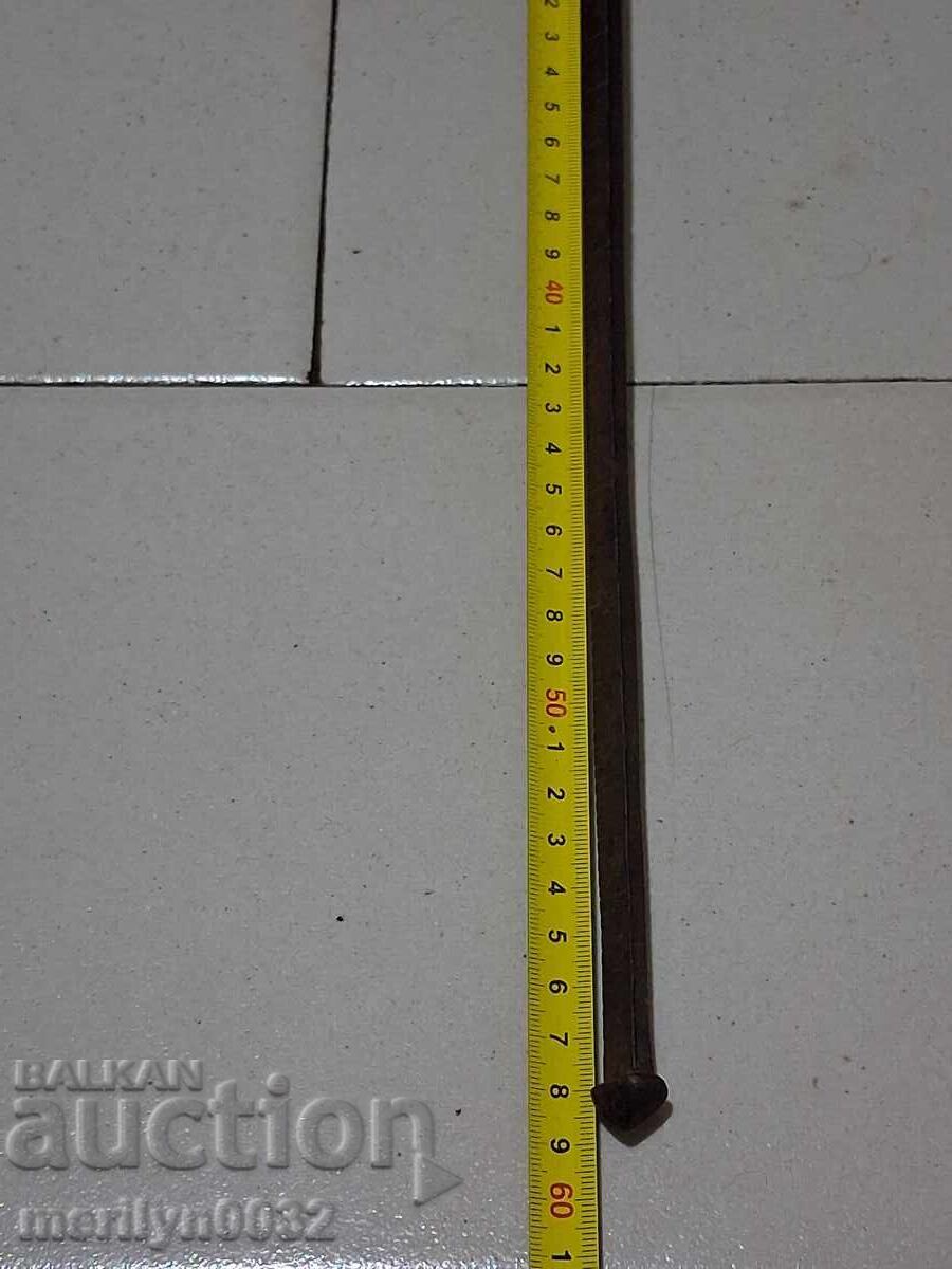 Οθωμανική ζυγαριά με μαχαίρι, ζυγαριά, βάρος, σφυρήλατο σίδερο - 6 Οθωμανική ζυγαριά με μαχαίρι, ζυγαριά, βάρος, σφυρήλατο σίδερο - 6