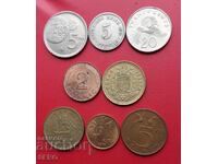 Mixed lot of 8 coins