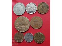 Mixed lot of 8 coins