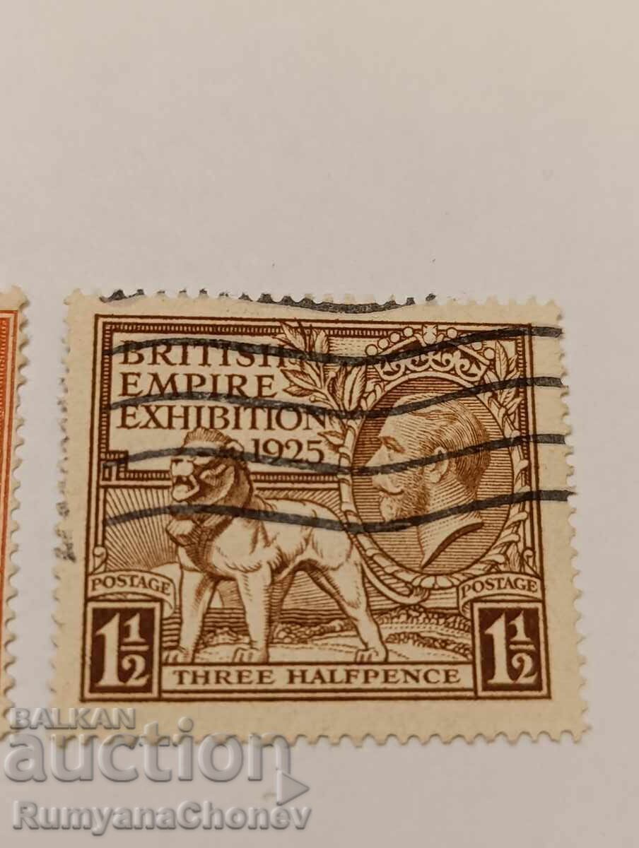 Licitație Timbre poștale Marea Britanie 1925 Licitație Timbre poștale Marea Britanie 1925