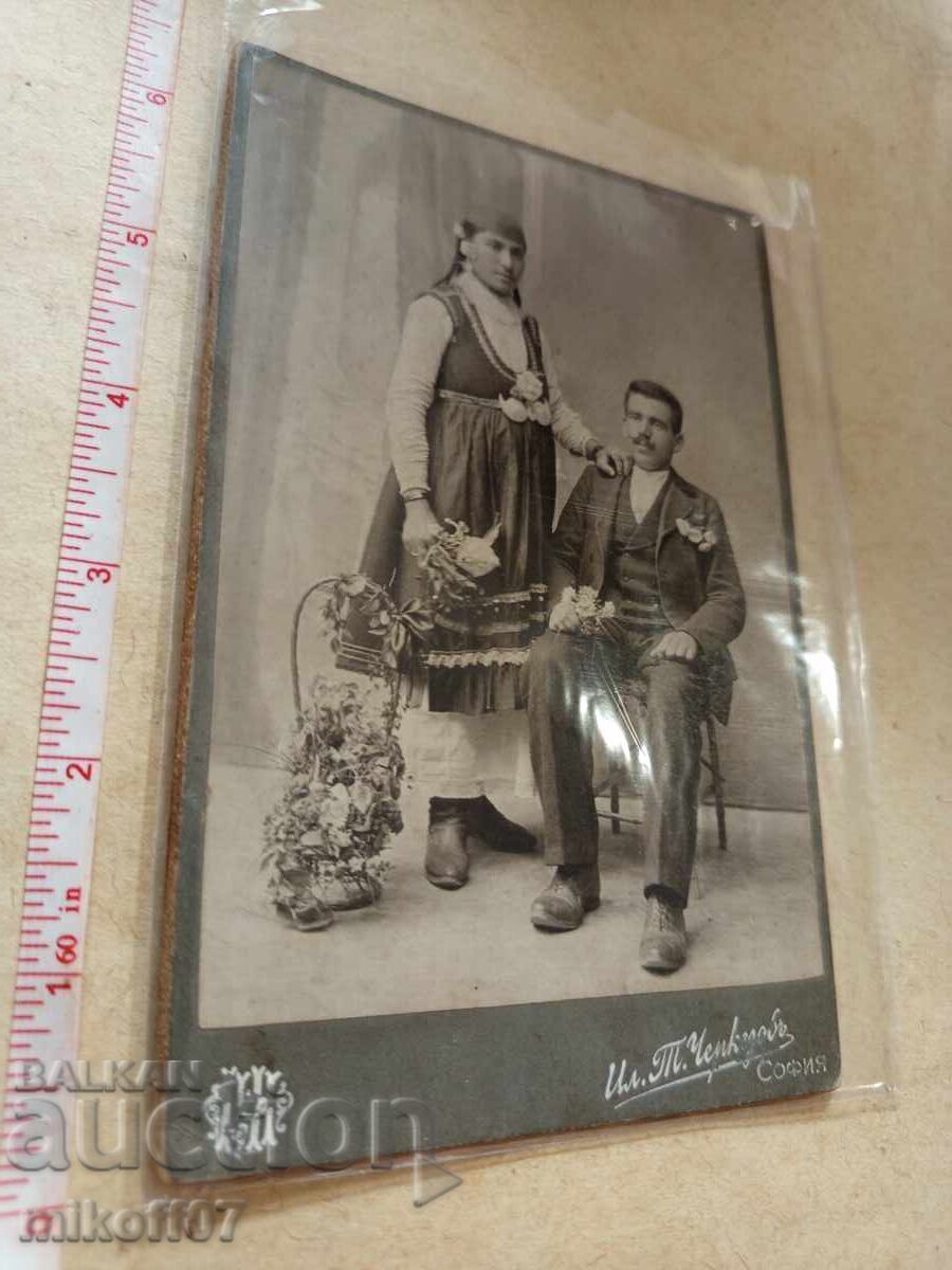 Φωτογραφία από χαρτόνι φωτογραφία Τσερκέζοφ Σόφια Παφτί