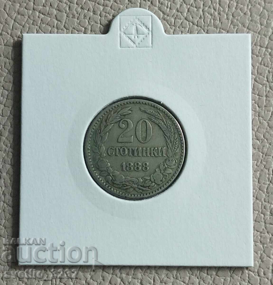 20 σεντς 1888 20 σεντς 1888