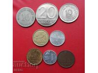 Mixed lot of 8 coins