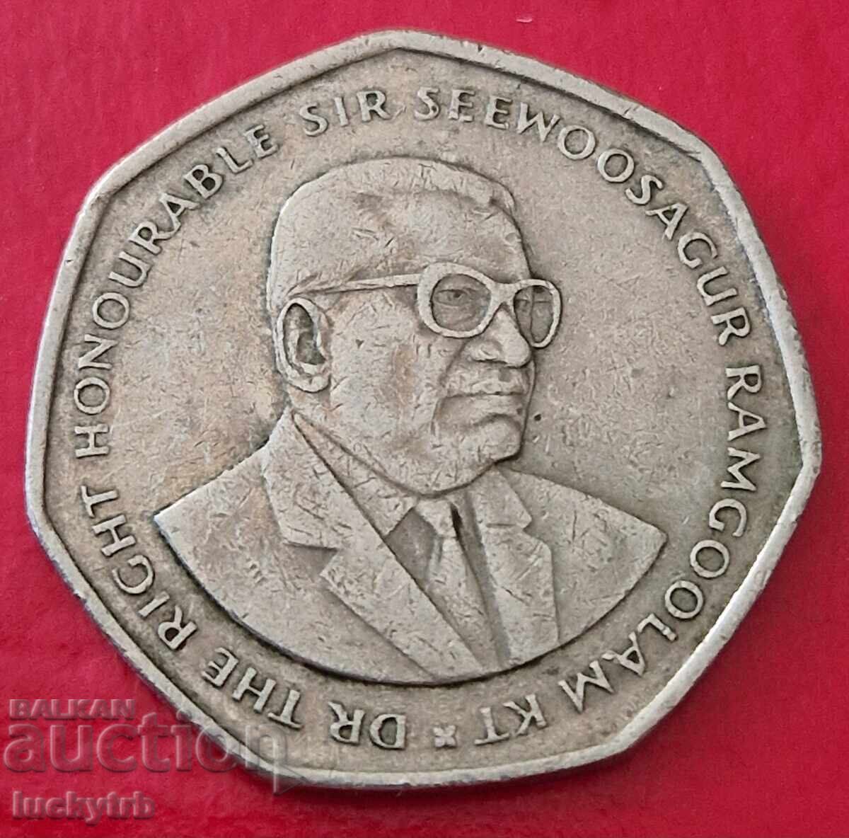 10 ρουπίες 1997 - Μαυρίκιος με τιμή 1.40 BGN | € 0.72