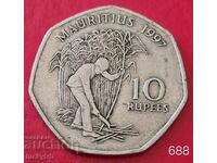 10 Rupees 1997 - Mauritius