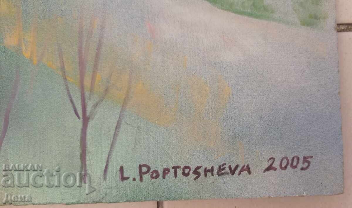 Lyudmila Poptosheva Painting 2005 with price 300.00 BGN | € 153.39
