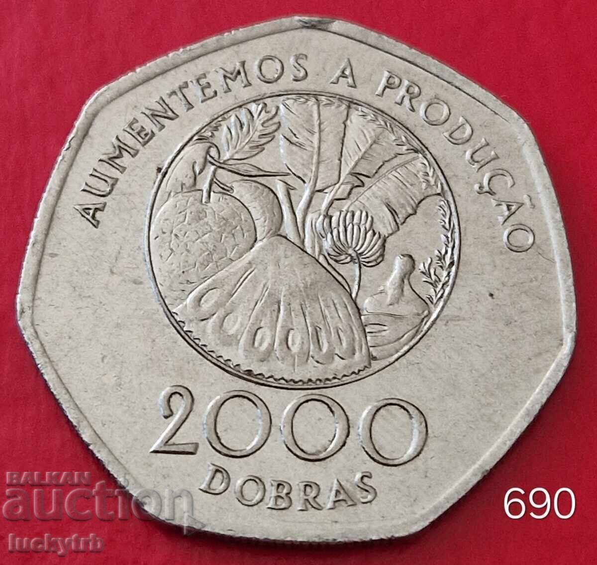 2000 bun 1997 - Sao Tome și Principe
