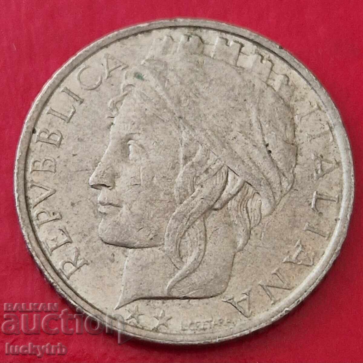 100 lire 1993 "L" - Italia cu preț 0.60 BGN | € 0.31