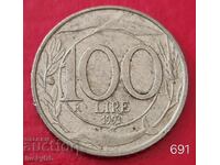 100 lira 1993 - Italy
